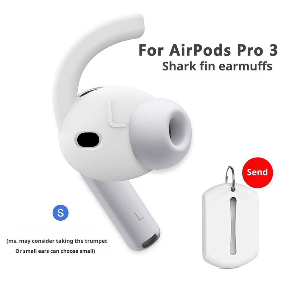 Silicone Ear Hooks For Airpods Pro 3 Secure Fit 2 Pairs 962125990652