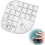 Righello con angoli curvi per quilting e cucito 1