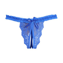 Panties for Women,Lace Transparent Open Underwear T Pants Thong for Comfort and Style,Womens Underwear,Blue,S