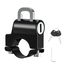 Motorcycle Helmet Lock Multifunctional Rustproof Helmet Lock Fixed Hook Q8S