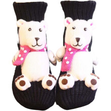 3D Knit Animal Socks Thicker Ultra Christmas Gifts Winter Warm Fluffy Soft Slipper Home Sleeping Cute Animal Sock