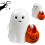 Halloweenská figurka ducha dýně design 1 kus 1