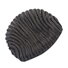 2 Pcs Headgear Elastic Wig Caps 20.00X20.00X0.30CM Black