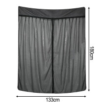 Premium Magnetic Car Tailgate Net w/ Sun & Insect Protection – Breathable 3D Mesh, Easy Install, Multiple Sizes – Black