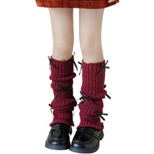 Winter Warm Leg Warmers for Girls Fall Fashion Kawaii Knitted Legwarmers Cute Soft Socks Accessories Kids 3-15 Years