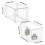 2/4-Pack Large Stackable Clear Acrylic Storage Drawers, Easy Assembly, for Bathroom, Kitchen, Vanity, Undersink & Pantry – Compatible with Standard 6