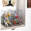 2/4-Pack Large Stackable Clear Acrylic Storage Drawers, Easy Assembly, for Bathroom, Kitchen, Vanity, Undersink & Pantry – Compatible with Standard 8