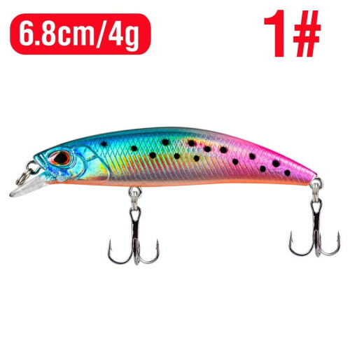 2 τεμάχια Bass Swimbaits3D Eyes Τεχνητά δολώματα ψαρέματος για ανθεκτικές ρίψεις Σετ