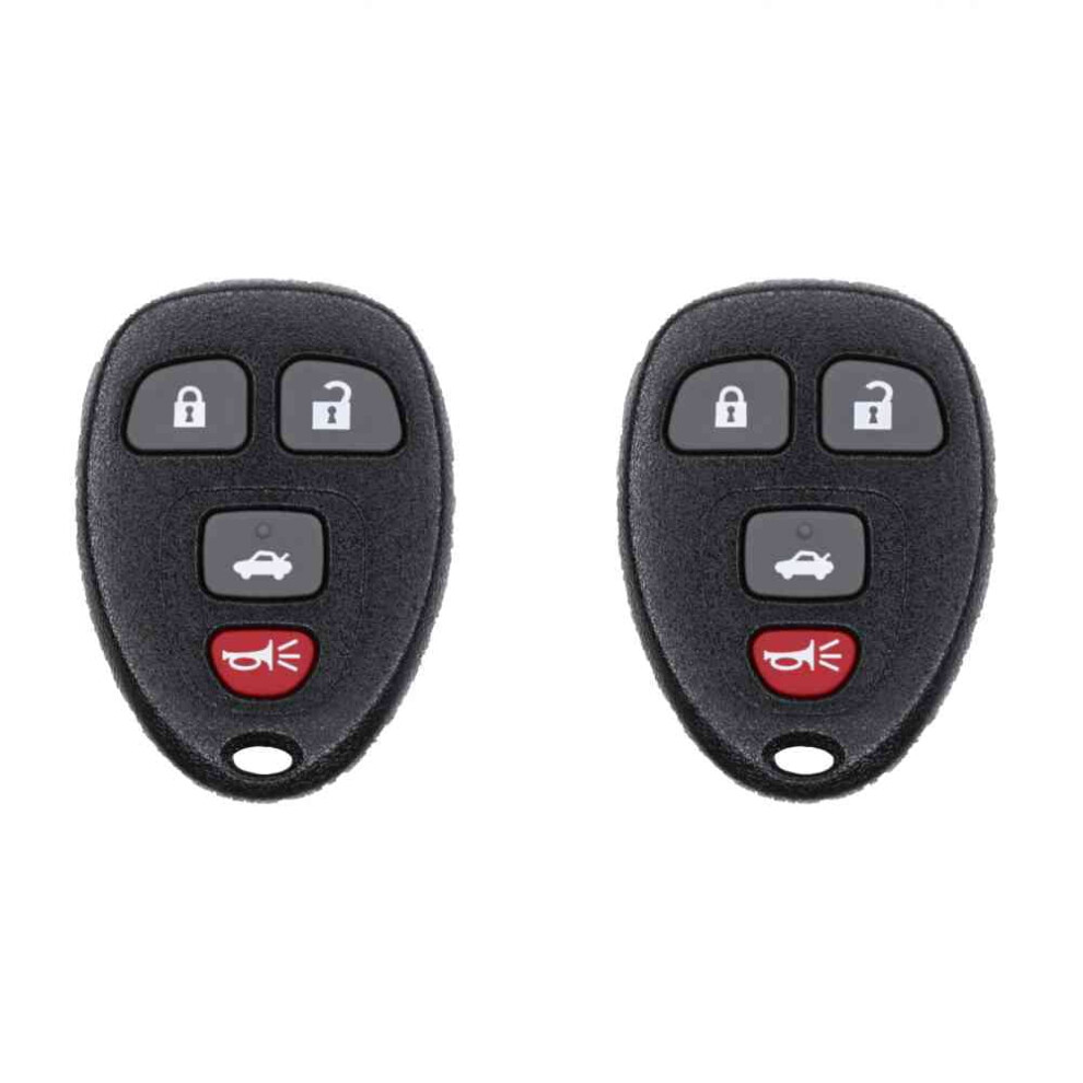 Eye4techs Car Key Fob Keyless Entry Remote For Chevrolet Malibu 2010 Fcc Kobgt04a Part Number 15252034 Pack Of 2 9402001141866