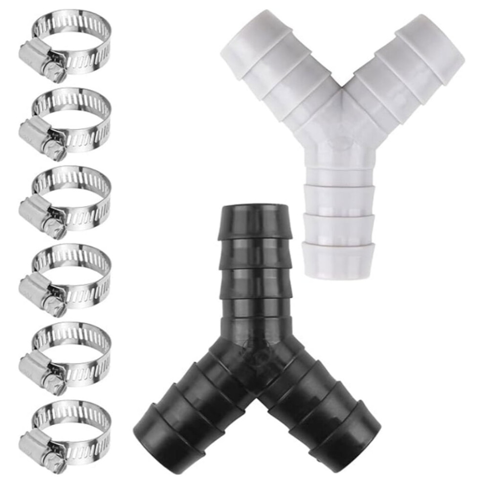 Y-Shaped Splitter Drain Adapter For Washing Machine & Dishwasher Leakproof High-Flow Space Saving Design 9399596109701