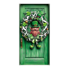 St. Patrick's Day Door Curtain Indoor Outdoor Seasonal Celebration Party for St. Patrick's Day for Home Door