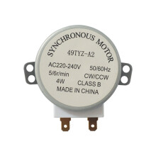Microwaves Motor Shaft Synchronous Motor Replacement Motor Efficient Powerful Motor Turntable Motor Metal Texture