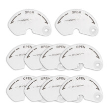 10lots Drink Can Covers Portables Can Lid Cold Beverages Leakproof Can Caps for Camping, Hiking, and Leisures Activity