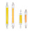 Pacote com 2 lâmpadas LED COB R7S de 5W, dimerizáveis, de 78mm e 118mm. 4