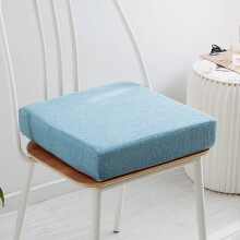Décoration intérieure - Lot de 1 coussin de rembourrage en mousse haute densité 40 x 40 cm, coussin carré pour chaises de salle à manger,