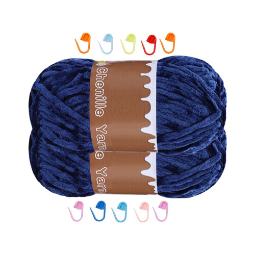 Handgewebtes Häkelgarn, samtweich zum Stricken, DIY2Balls