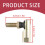 Dragstångsände 923-0448A2-pack för MTD Cadet & Bilt 3