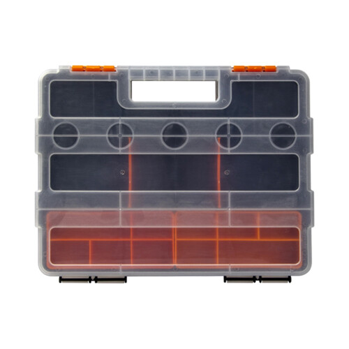 Double Side Screw Organizers Box with Lids Compartments Tool Bin Divider Compartment Containers Sorting Screw Box 2