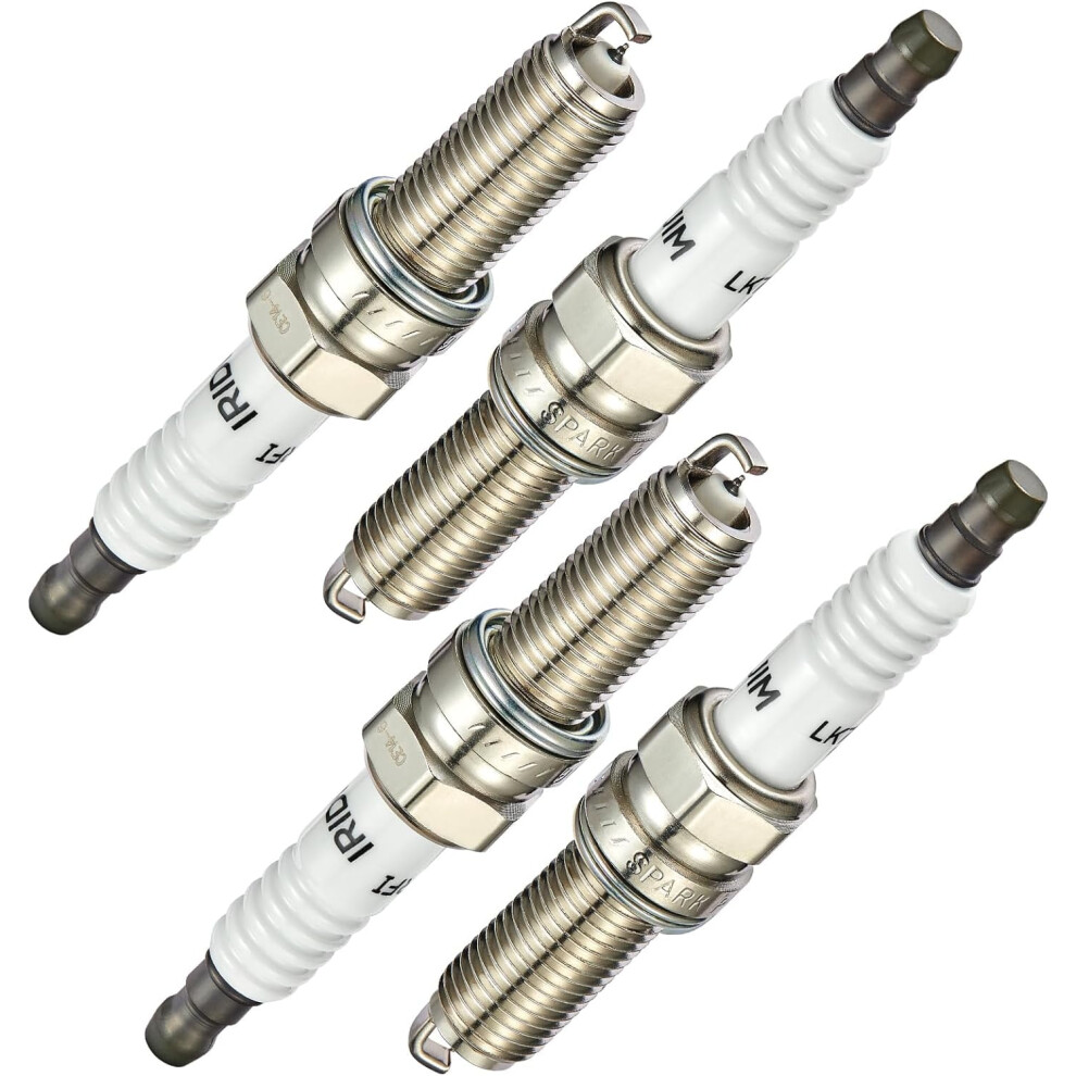 4-Pack Iridium Spark Plugs Compatible With Honda Hr-V (2016Â2020), Civic (2012Â2015), Acura Rdx (2007Â2012) Â Replaces Xp5701, 93911, 9407, 9558633953084