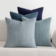 Housses de coussin décoratives style western bohème, lot de 4 (45 x 45 cm).