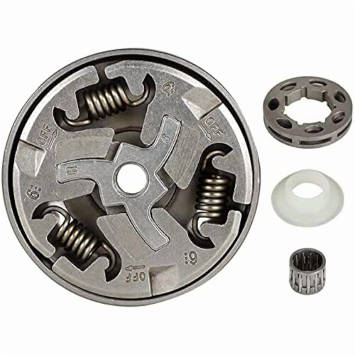 Kit de pinhão e roda dentada para embreagem de motosserra de 3/8 polegadas