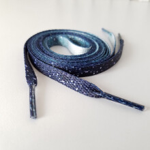 2 Pairs Soft Casual Flat Shoestrings Polyester Dark Purple Fun for Daily Life