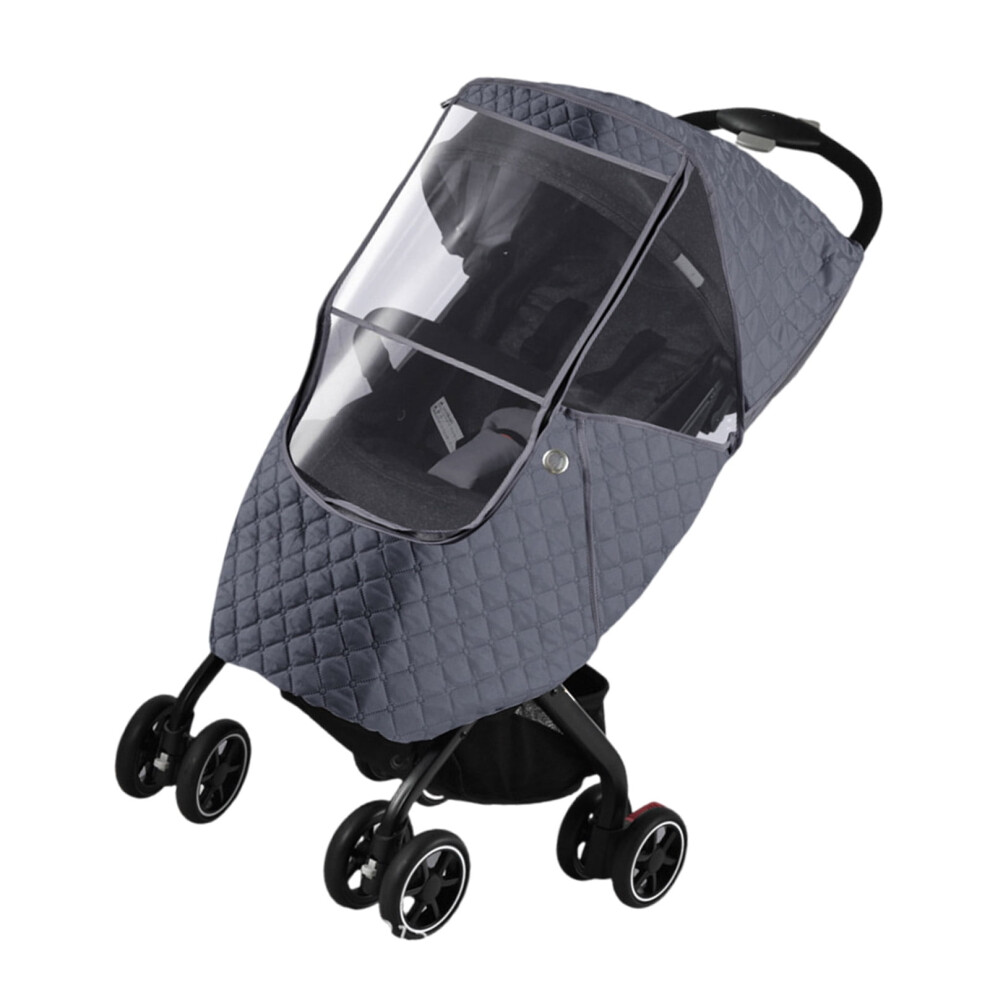 Winter Baby Pushchair Covers Windproof Protections Covers Dustproof Weather Shield Baby Pushchair Pram Rain Covers
