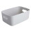 Plastic Storage Bins with Handles – For Pantry, Kitchen, Closets; Compatible with Home Organization 1