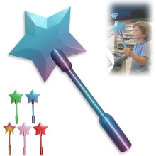 3D Printed Tap to Pay Wand - 14 Inch Contactless Card Holder, Star-Tipped Novelty Payment Accessory for Shopping, Conventions & Imaginative Gifts