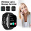 Smart Watch with Wireless Calling, Sport Modes, SMS/Call Reminders, Custom Wallpaper—Compatible with iPhone & Android 7