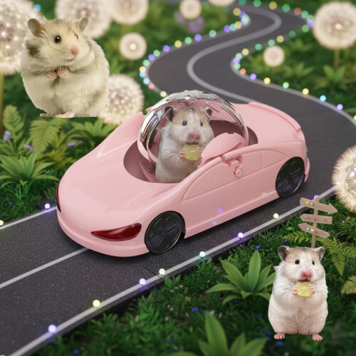 Τροχός τρεξίματος Hamster Sports Car – Πλαστικό ABS, 29,5 εκ. 2