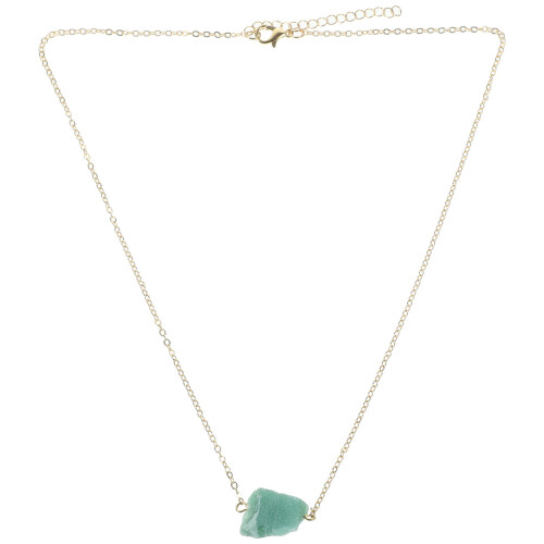 Collar de mujer de varias capas con colgante irregular (1 unidad)