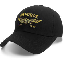 Pălărie Air Force pentru bărbați, soț și tată, confortabilă, din bumbac, reglabilă, pentru avioane de război, cadouri pentru veterani ai
