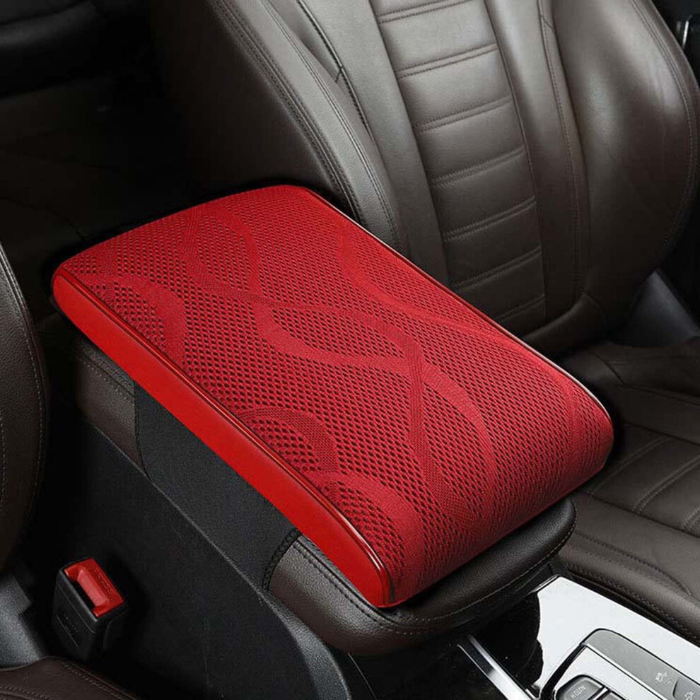Memory Foam Armrest Cushion, Universal Leather Cover, Elbow Support Pad For Suvs/Trucks/Minivans Â Waterproof Console Protector 9555307548126