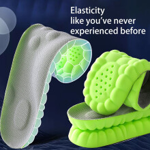 1 paar Cloud-inlegzolen – traagschuim, zachte voetbescherming, 4D superzacht comfort voor mannen en vrouwen, geschikt voor sportschoenen