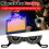 Motorcycle license plate devil eye decorative light 2