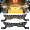 Motorcycle license plate devil eye decorative light 3