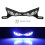 Motorcycle license plate devil eye decorative light 8