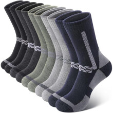Merino Wool Socks for Men Thermal Warm Thick Crew 5 Pairs