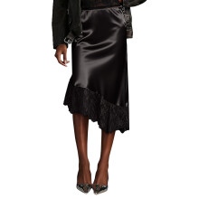 Dame blonde A-formet nederdel sort M