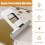 Mini Foldable Desktop Mop with Self-Squeeze Sponge 2