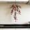 Bouquet de fleurs artificielles mural 77 cm 5