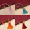 Practical Sturdy Polyester Materials Tassels Pendant with Stylish Beads Accessory for Unique Designs Art Projects 7