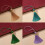 Practical Sturdy Polyester Materials Tassels Pendant with Stylish Beads Accessory for Unique Designs Art Projects 8