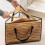 Foldable Clear Storage Bags with Handles 6-Pack 6