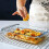 8-Pc Deep Glass Baking Dish Set with Plastic Lids, Rectangular Bakeware for Lasagna, Freezer-to-Oven & Dishwasher Safe, Gray 6