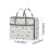 Sac de rangement pour vêtements, poignées robustes, double fermeture éclair 3