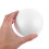12 weiße Schaumstoffkugeln, 10 cm 5