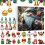 Calendar de Advent cu tematică de gnomi și 24 de figurine 1