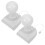 Lot de 2 veilleuses LED à chaînette alimentées par piles 1